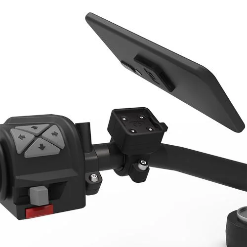Oxford Support Telephone Guidon Moto CLIQR Universel 22mm, Double Verrouillage OX850 Árcsökkenés