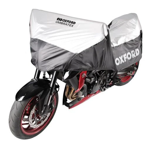 Legkelendőbb Oxford Housse Moto Exterieure Etanche Umbratex, Noir/Argent L CV107