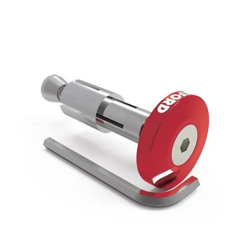 Oxford Embouts de Guidon Moto 2 Aluminium CNC pour Guidon 22mm, Rouge OX595 Szuper akció