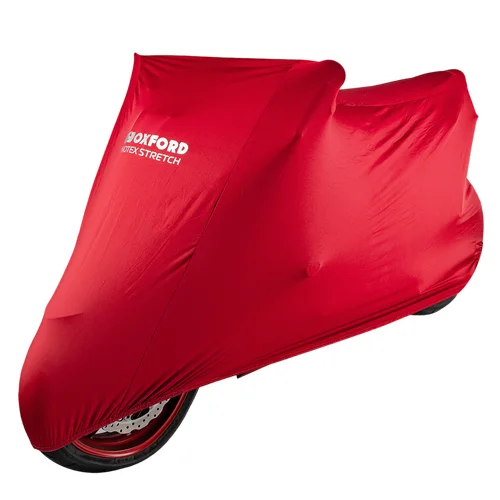 Oxford Housse Moto Interieure Protex Stretch - Rouge, L CV176 Alacsony ár