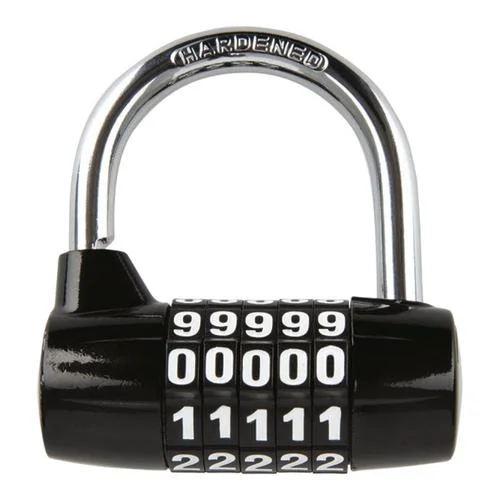 Azonnal elérhető Oxford Cadenas Reinitialisable a Combinaison 5 Chiffres, Acier Trempe Anse LK102