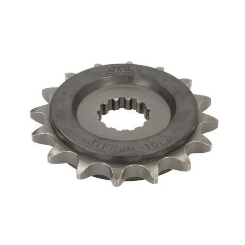 Exkluzív ajánlat JT Pignon Avant en Acier avec Amortisseur en Caoutchouc 16 Dents pour Chaîne 525 JTF520.16RB
