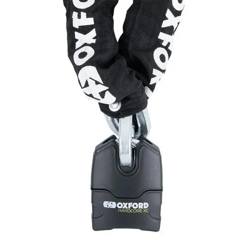 Gyors szállítás Oxford Antivol Chaine Moto HardcoreXC13 13mm Ni-Cro-Mo, 1.2m Noir LK170