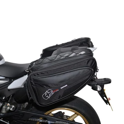 Alacsony ár Oxford Sacoches Cavalieres Moto P50R 50L Extensible Etanche, Noir OL317