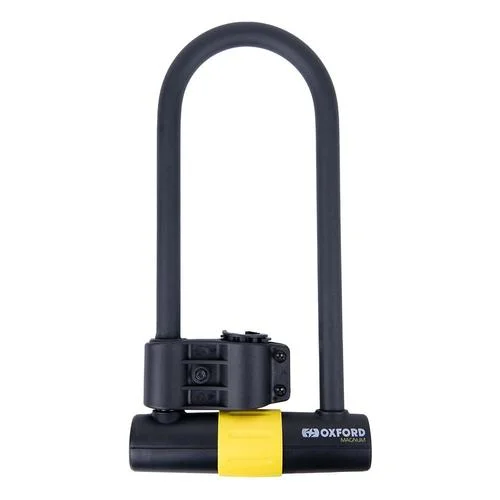 Oxford Antivol U Moto Magnum 345 x 177 mm, Noir/Jaune LK224 Ne maradj le