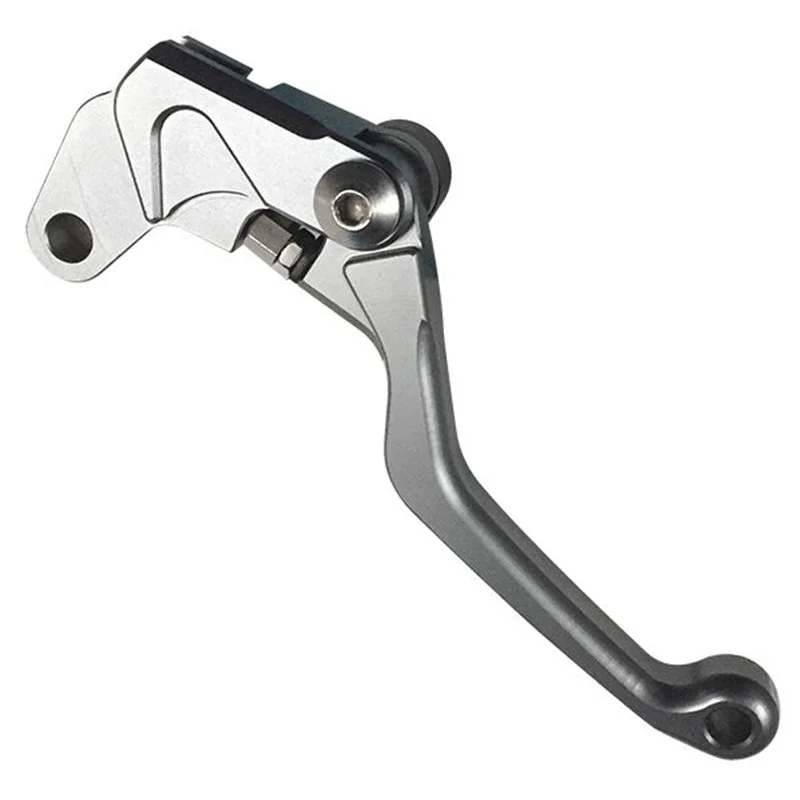 Ne maradj le Levier Cross Alu Court Repliable - Frein - Couleur Titane - HONDA CR-F 250