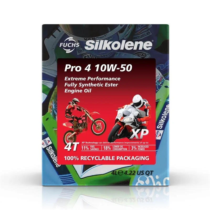 Gyors kiszállítás PRO 4 10W-50 XP - Huile moteur 4T 100% synthèse XP Technologie 4L