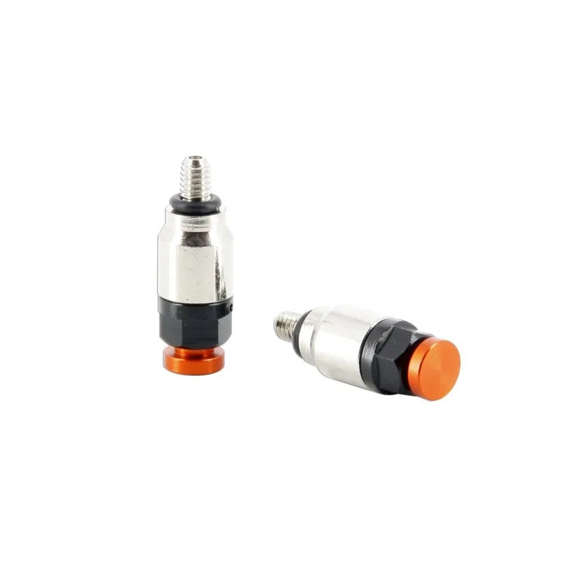 Csak ma Valves de Pression de Fourche M4 Fourche WP Anodisées Orange
27mm avec filetage
22mm sans filetage