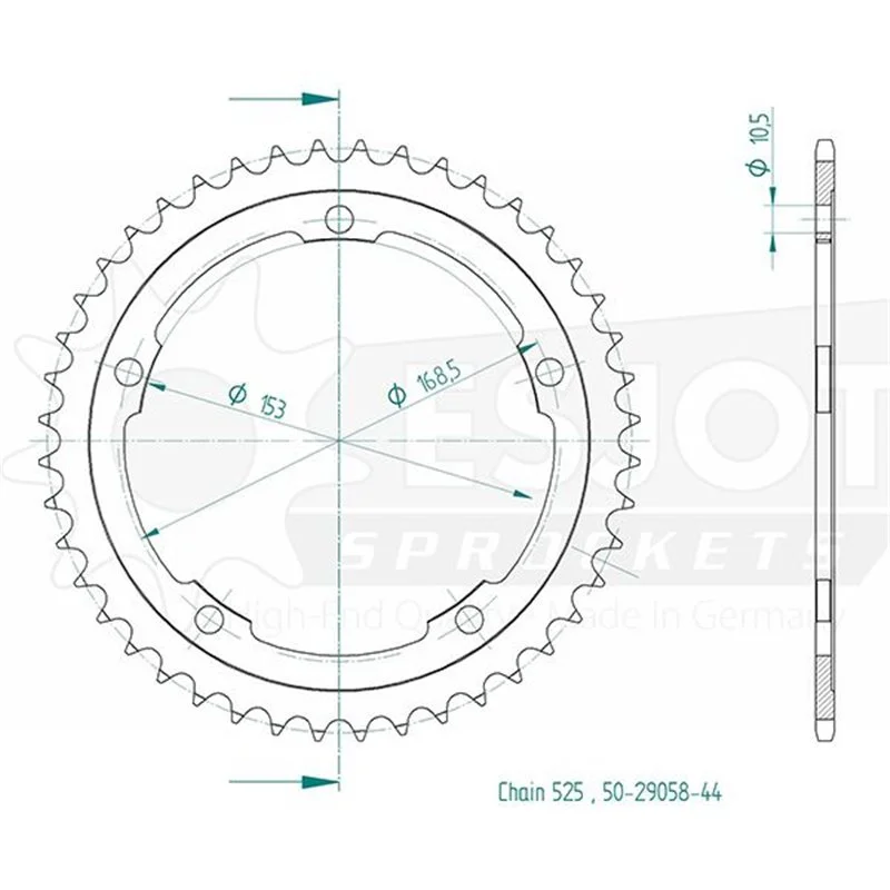 Couronne Esjot - Kawasaki H2 Expressz kézbesítés