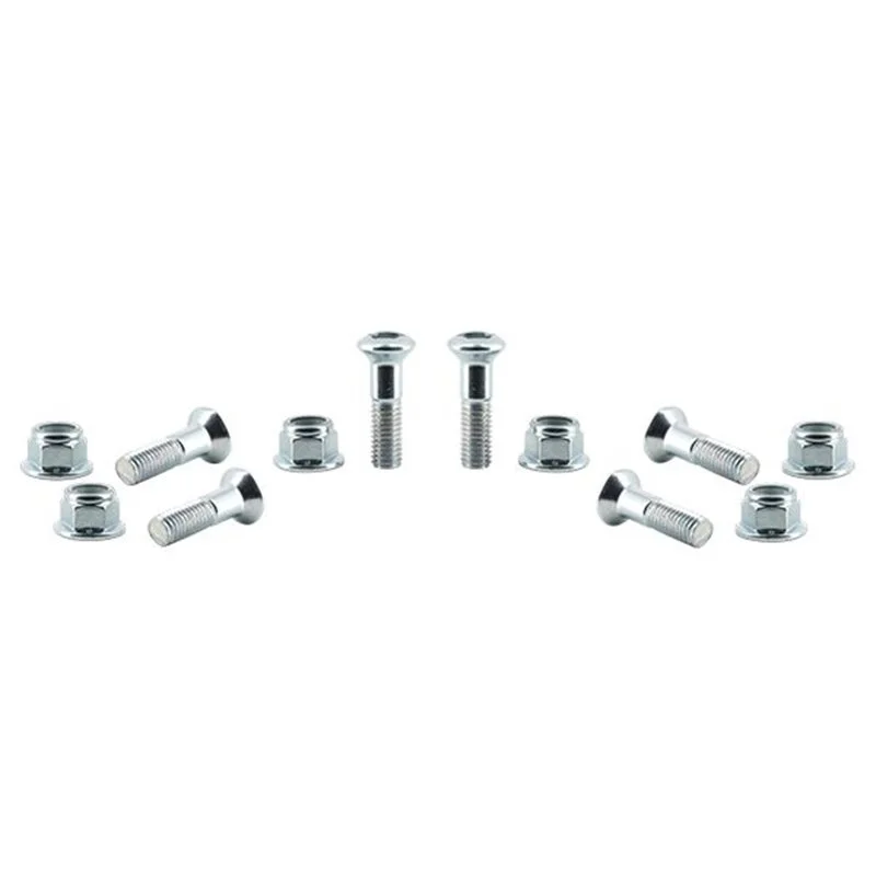 Vásárlói kedvenc Kit Visserie Couronne - Ø8mm (6 Vis Tête Conique + 6 Ecrous Frein) / Longueur 30mm