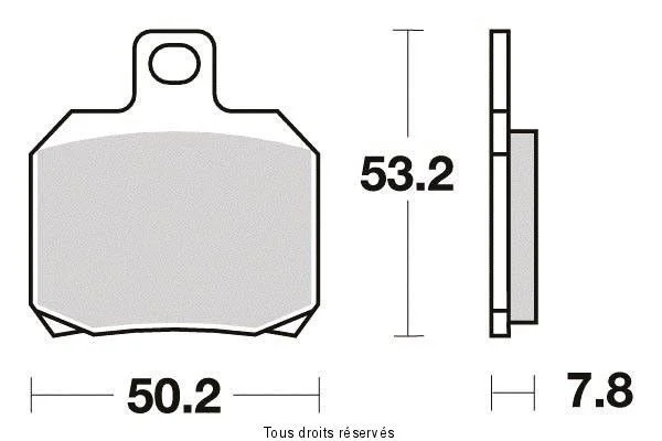 Plaquette Sifam Métal Fritté Újdonság