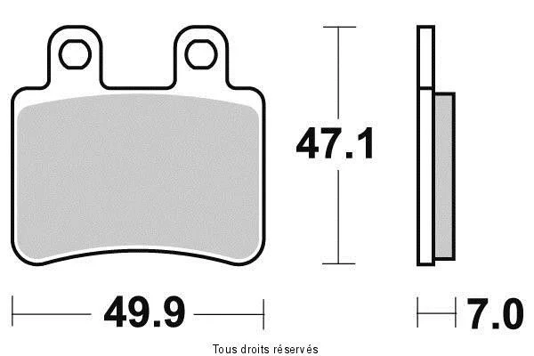 Azonnal elérhető Plaquette Kyoto Semi-métal YAMAHA DT 50 X SM 2003-2011