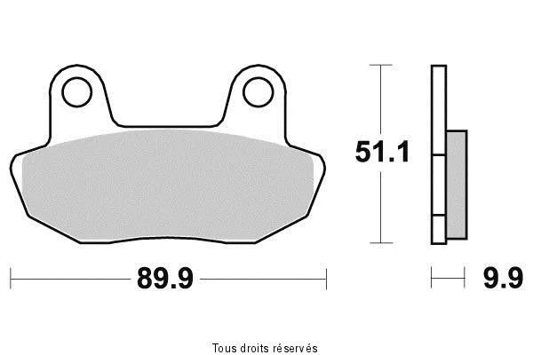 Plaquette Sifam Métal Fritté Akció