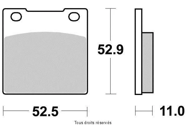 Ne maradj le Plaquette Vesrah Métal Fritté