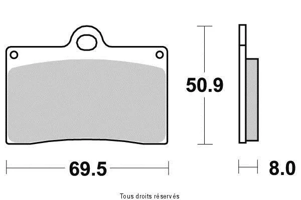 Plaquette Vesrah Métal Fritté Vásárlói kedvenc
