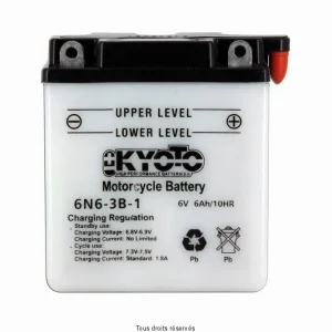 Vásárlói kedvenc 6n6-3b-1 L 99mm W 57mm H 107mm 6v 6ah Acide 0,27l
