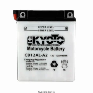 Yb12al-a2 L 135mm W 81mm H 161mm 12v 12ah Acide 0,78l + cales Végkiárusítás