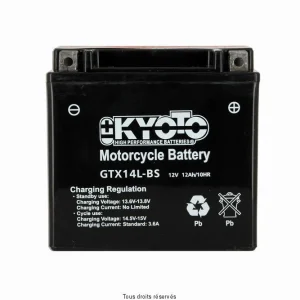 Vedd meg most Ytx14l-bs - Ss Entr. Acide L 150mm W 87mm H 147mm 12v 12ah Acide 0,69l