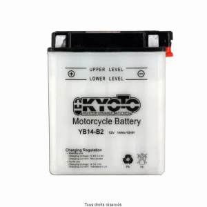 Kiárusítás Yb14-b2 L 135mm W 91mm H 167mm 12v 14ah Acide 0,87l