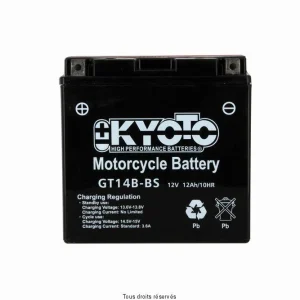 Yt14b-bs - AGM L 150mm W 70mm H 145mm 12v 12ah Acide 0.61l Outlet