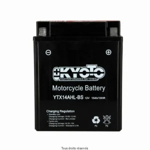 Ytx14ah-lbs - Ss Entr.Acide L 134mm W 89mm H 166mm 12v 12ah Acide 0,69l Expressz szállítás