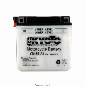Olcsó Yb16b-a1 L 162mm W 92mm H 162mm 12v 16ah Acide 1,3l