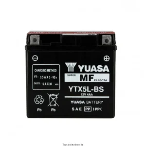 Ytx5l-bs L 114mm W 71mm H 106mm 12v 4ah Prémium