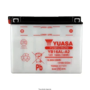 Yb16al-a2 L 205mm W 71mm H 164mm 12v 16ah Végkiárusítás