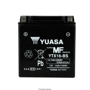 Ytx16-bs - Ss Entr. Acide L 150mm W 87mm H 161mm 12v 14ah Szezonális akció