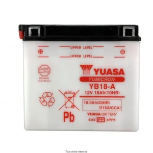Népszerű Yb18-a L 182mm W 92mm H 164mm 12v 18ah