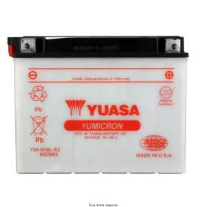 Akció Y50-n18l-a3 L 206mm W 91mm H 164mm 12v 20ah