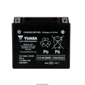 Ytx20hl-bs - AGM L 175mm W 87mm H 155mm 12v 18ah Gyors kiszállítás