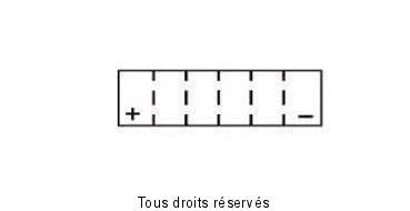 YTX14H-BS - Ss Entr. AGM L 150mm W 87mm H 145mm 12v 12ah Livrée Avec Acide Népszerű