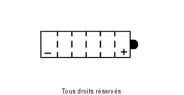 Yb7l-b L 137mm W 76mm H 134mm 12v 8ah Acide 0,6l Vedd meg most