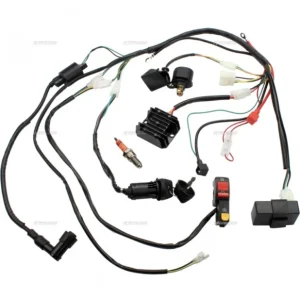 Pack Allumage / Faisceau Dirt Bike / Pit Bike / Motocross 150 à 250cc (démarrage électrique + kick) (AC) Olcsó